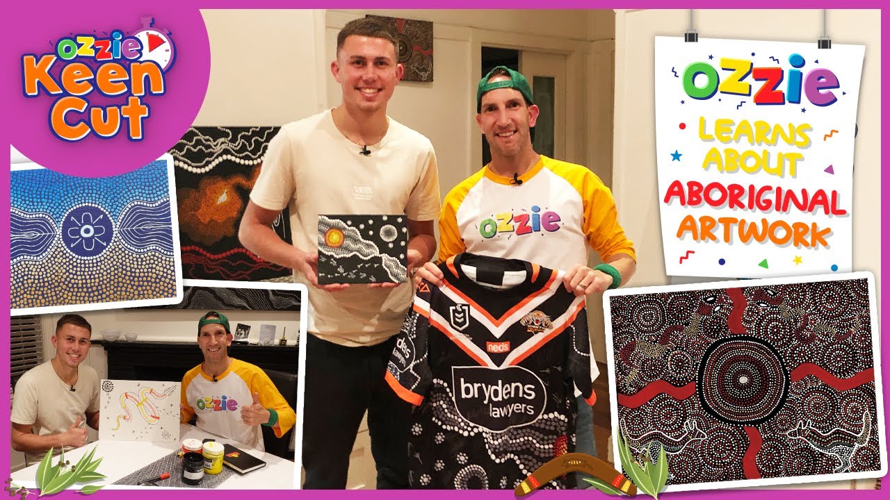 Learn About Aboriginal Art With Ozzie + Billy Reynolds | Indigenous Art Educational Video For Kids