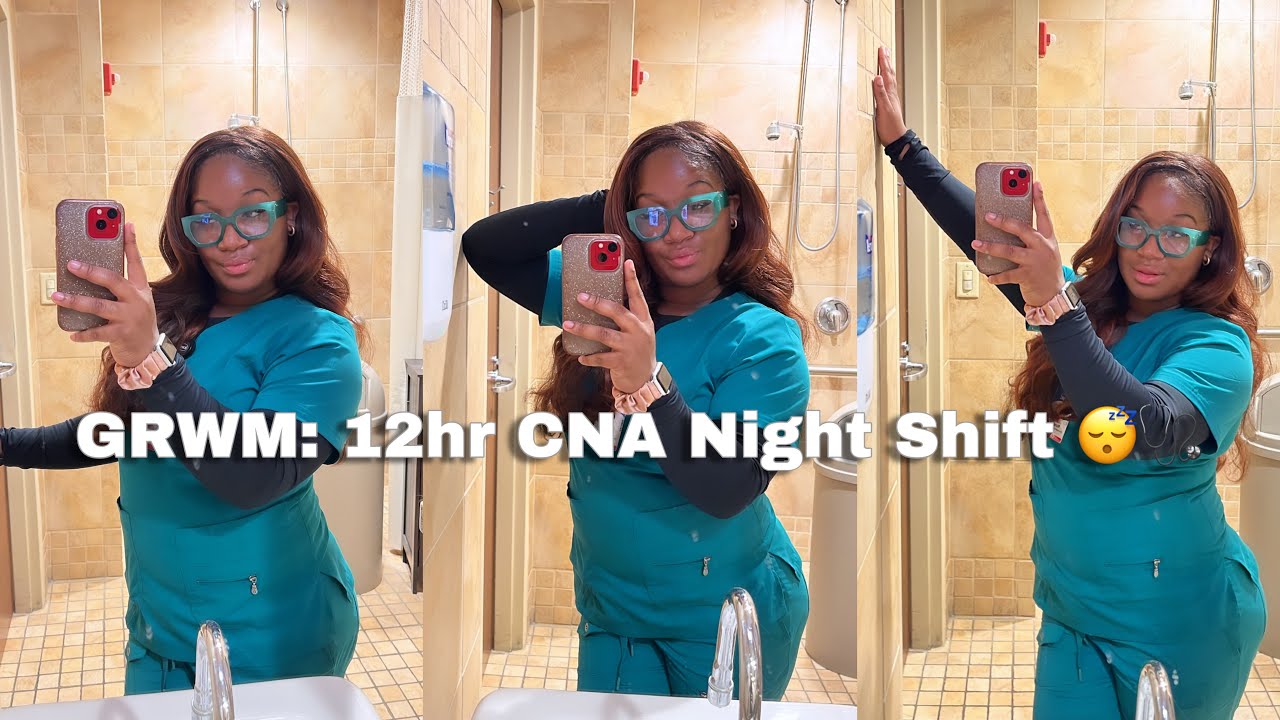 GRWM: 12HR CNA NIGHT SHIFT 🩺😴