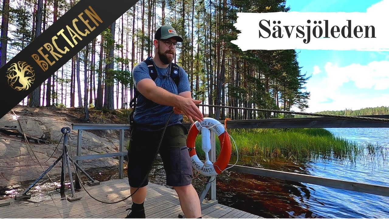 Sävsjöleden | En åktur på Tant Brun för att komma runt Sävsjön | Ett minne från förra sommaren