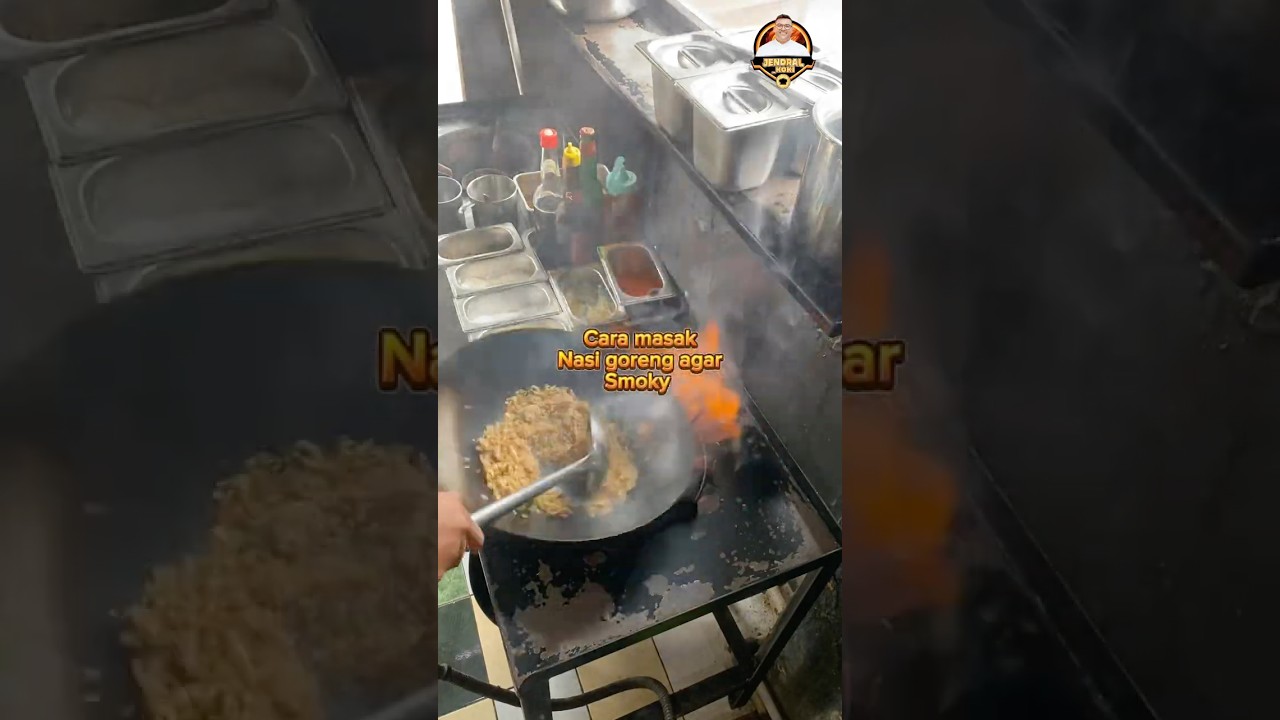 Part 1 cara masak nasi goreng smoky