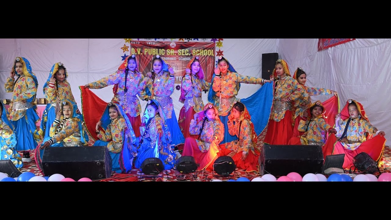 Haryanvi Masti Girls  2026 --  D V Public Sr Sec School ,  Sonepat ( Annual day 2026 )