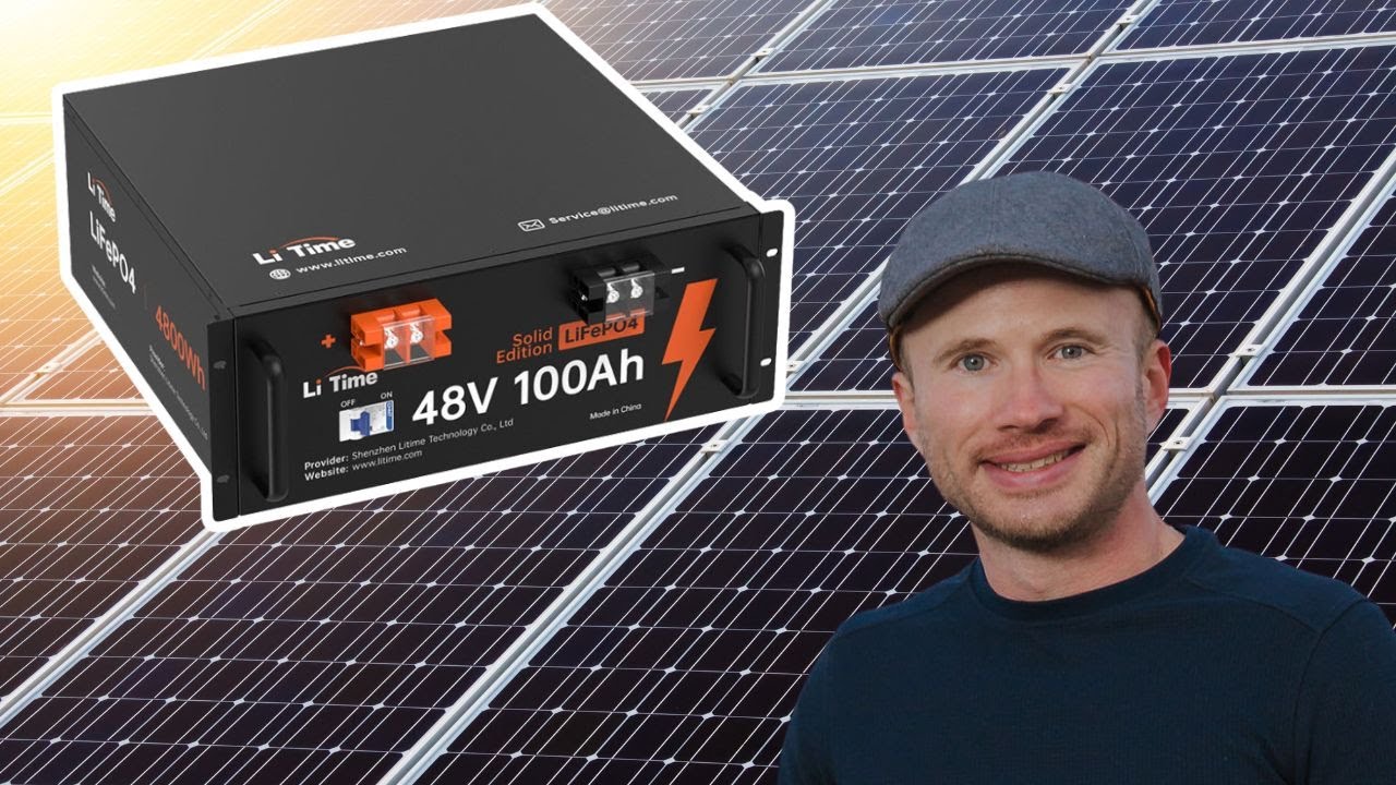 LiTime Batteries - Installing 48v 100aH LiFePO4 Batteries