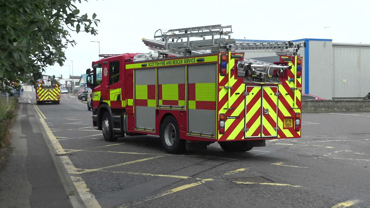 *5 TURNOUTS* Scottish Fire & Rescue Service Inverness Turnouts