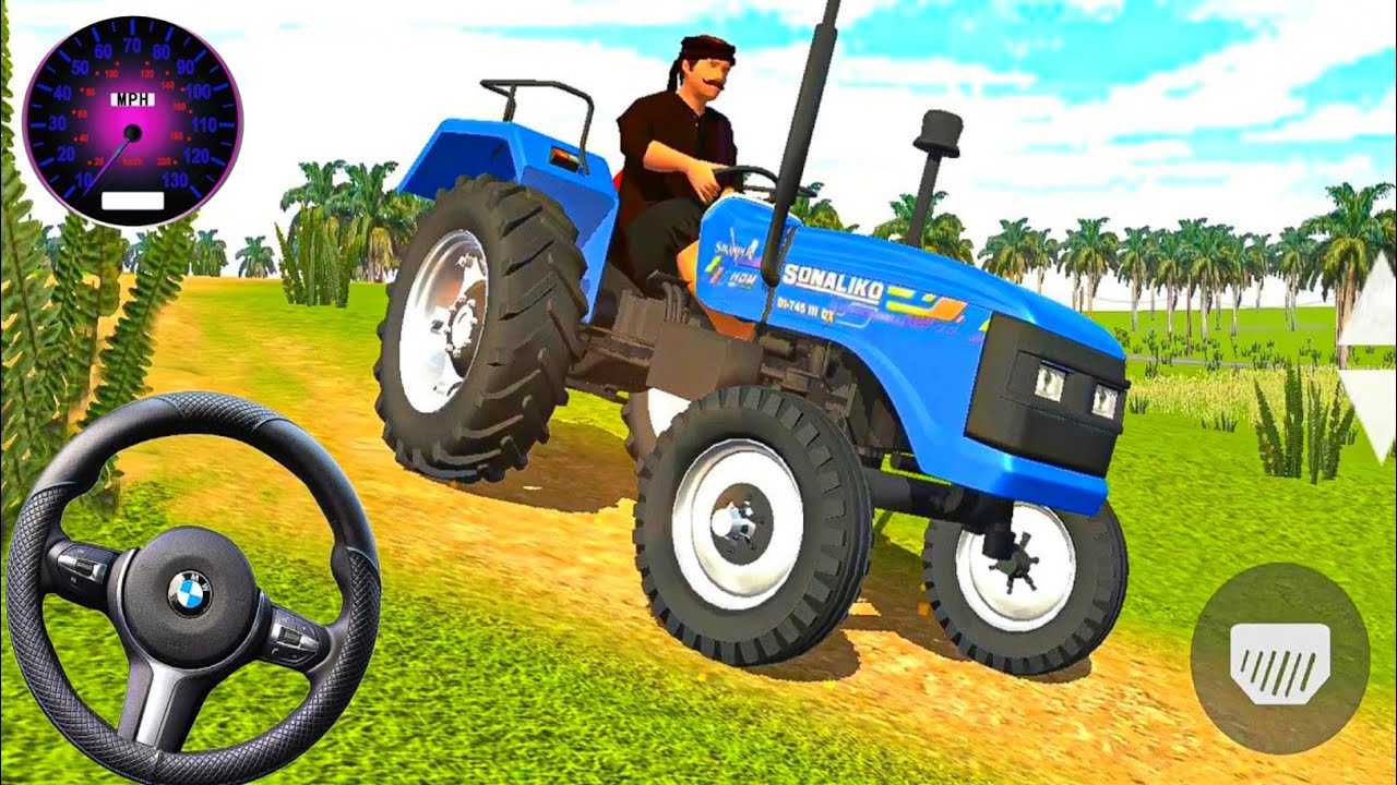 Indian Tractor Driving 3D - Android Game Review and Gameplay