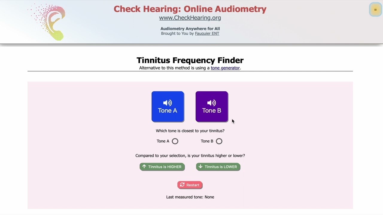 2 Different Ways to Determine Tinnitus Frequency Quickly and Easily