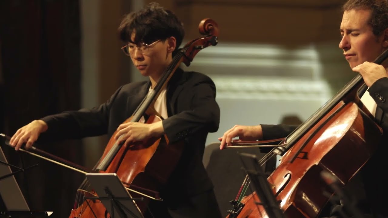 Galvin Cello Quartet performs the World Premiere of Cris Derksen's First Light at The Breakers