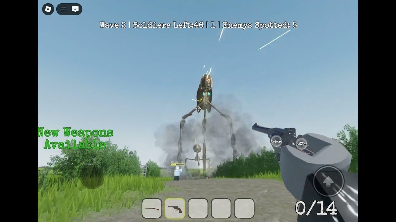 The great Martian war (Roblox edition)