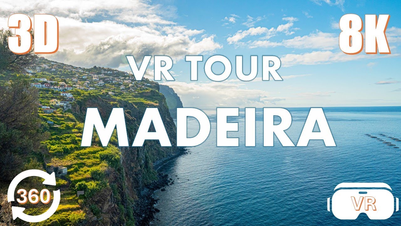 Madeira, Portugal - VR 360&deg; Travel Video in 8K