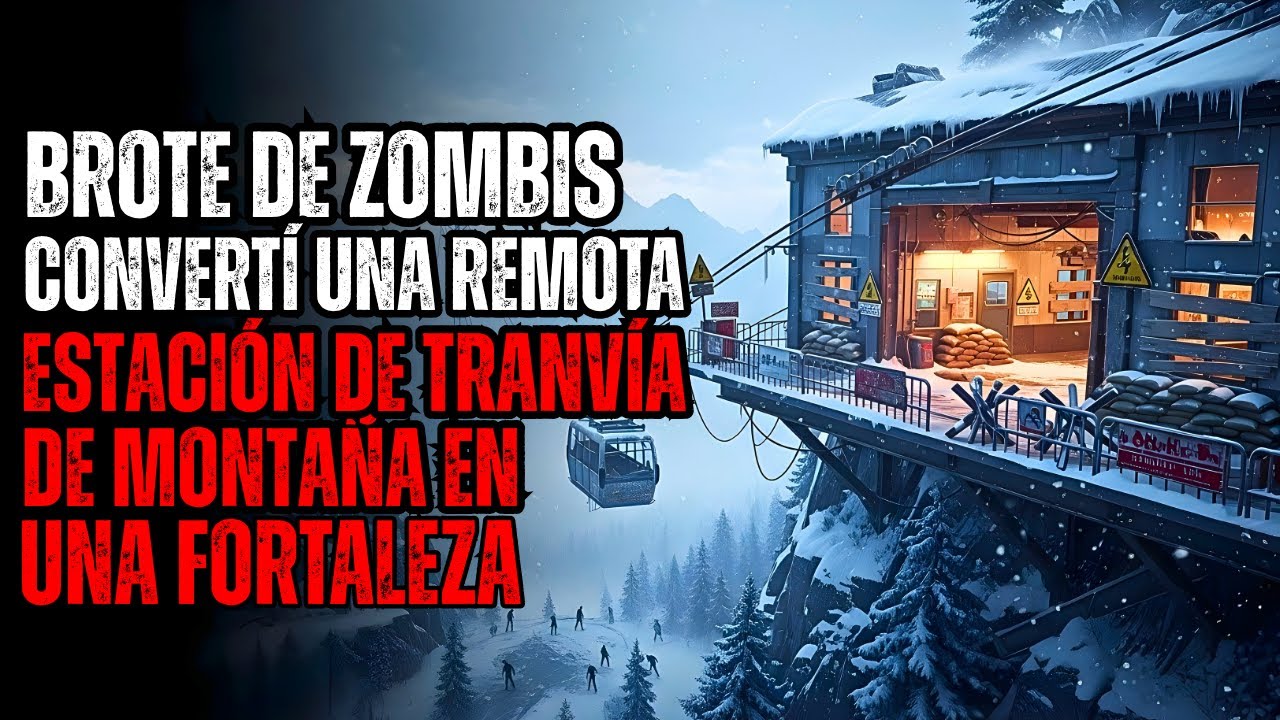 BROTE DE ZOMBIS Convertí una remota estación de tranvía de montaña en una fortaleza