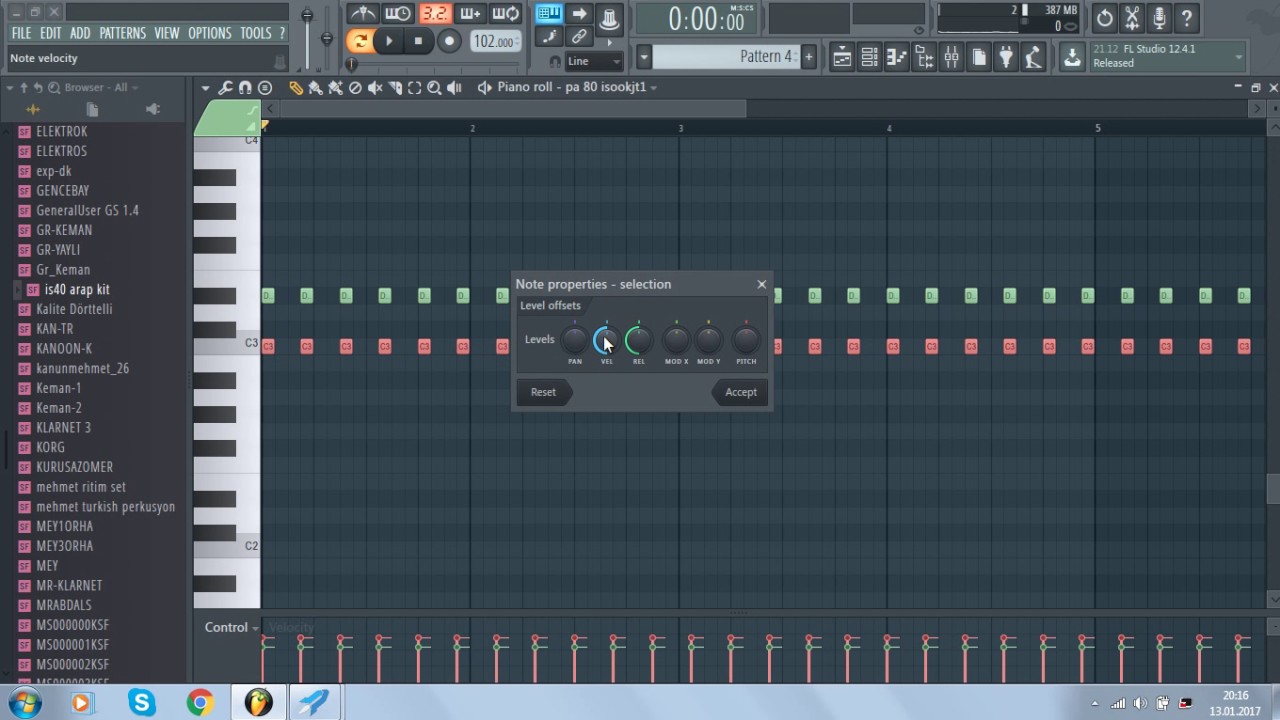 FL studioda azəri ritim yaratmaq dərs 1