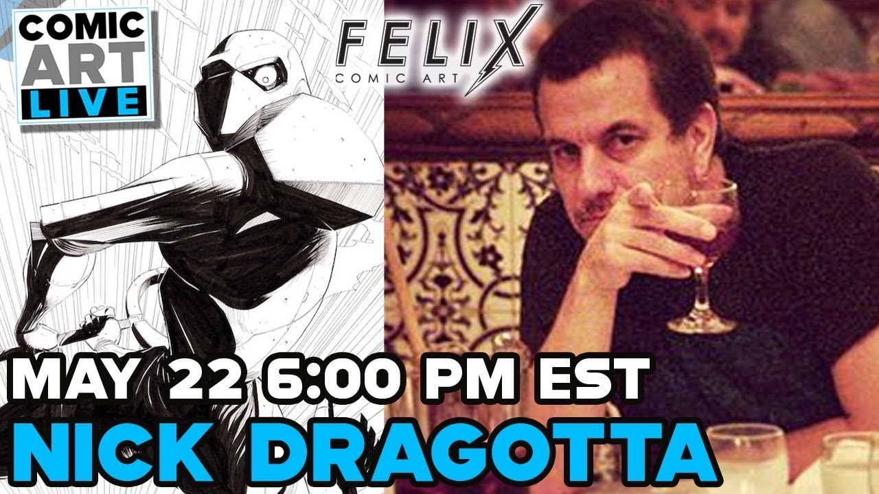 Comic Art LIVE Spring 2022 Panel - Nick Dragotta
