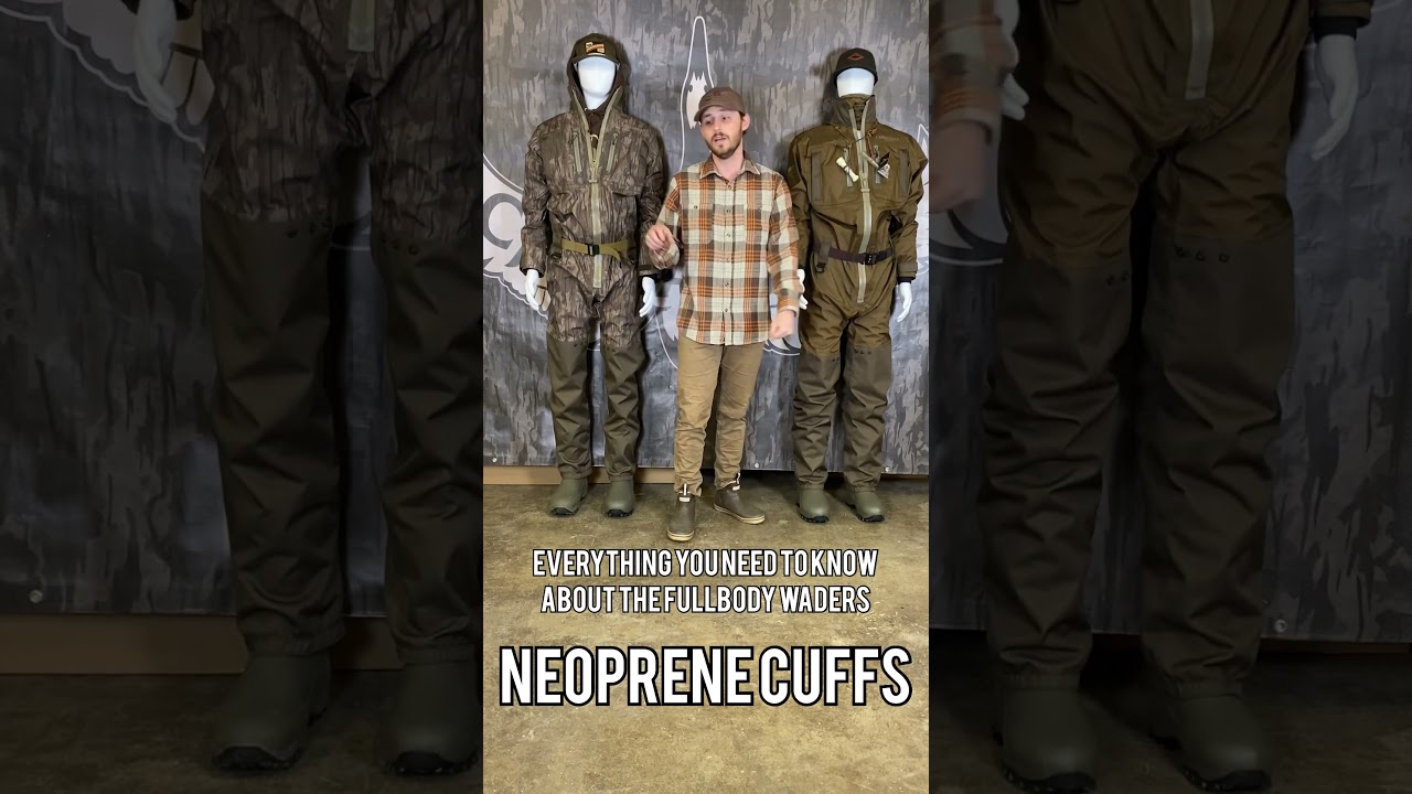 FullBody Waders | Everything you need to know  about the Neoprene Wrist Cuffs.