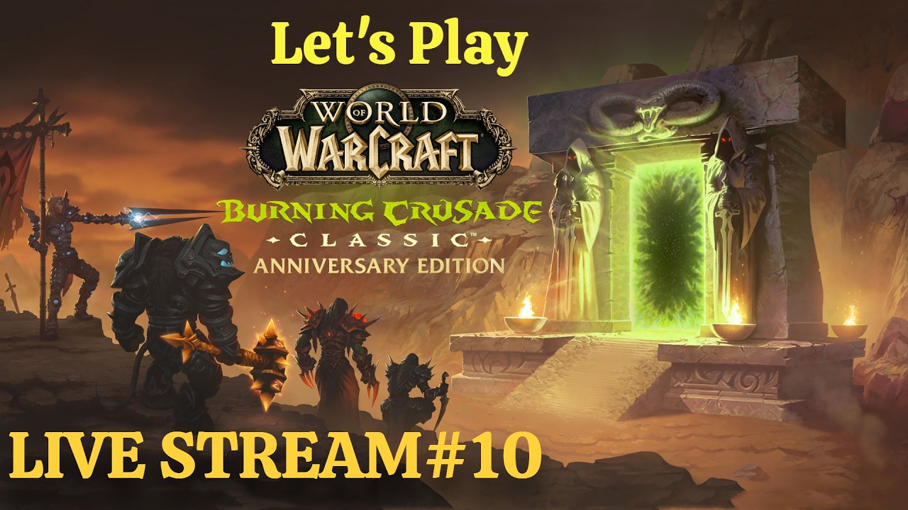 Karazhan Attunement Rogue Gameplay | World of Warcraft TBC Classic Anniversary Live #10 2K