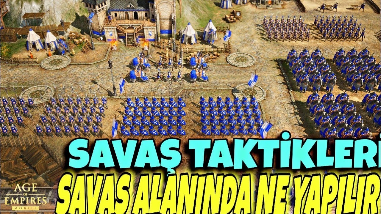 AGE OF EMPIRES MOBILE - Çöl Karıştı Empire 26 vs e40 / e10