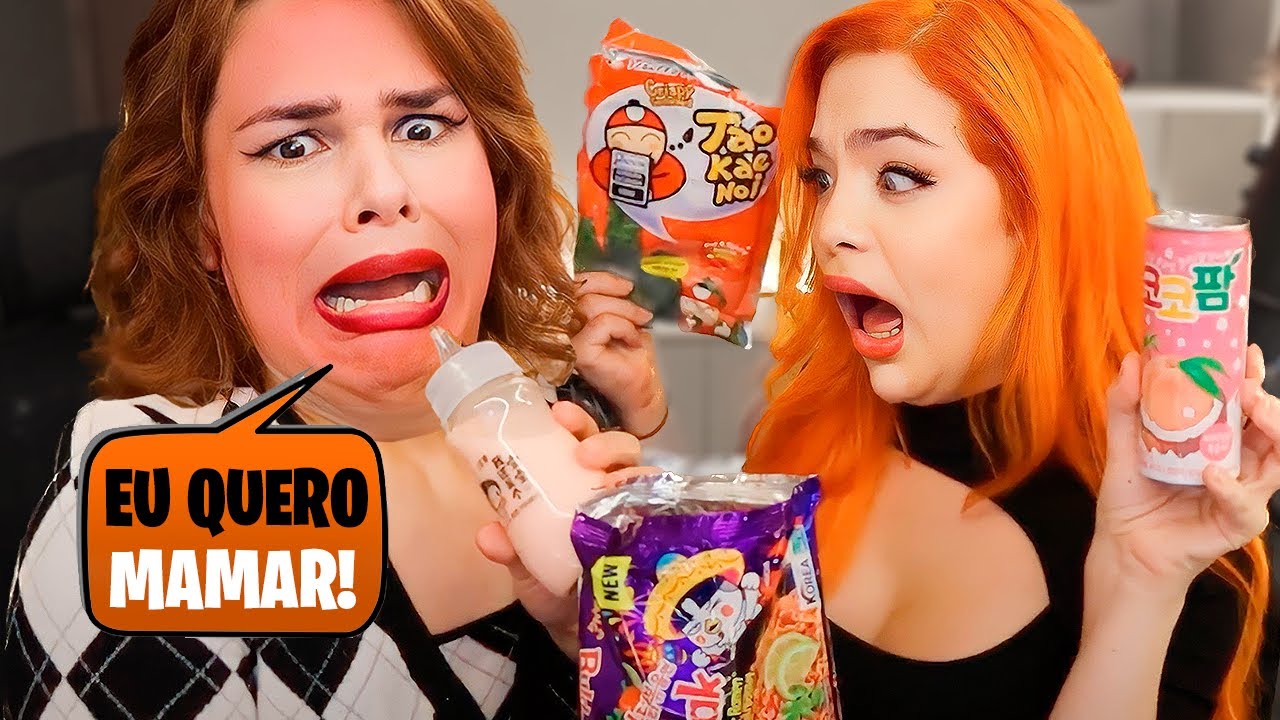 PROVANDO COMIDAS ASIÁTICAS COM @Wanessa Wolf