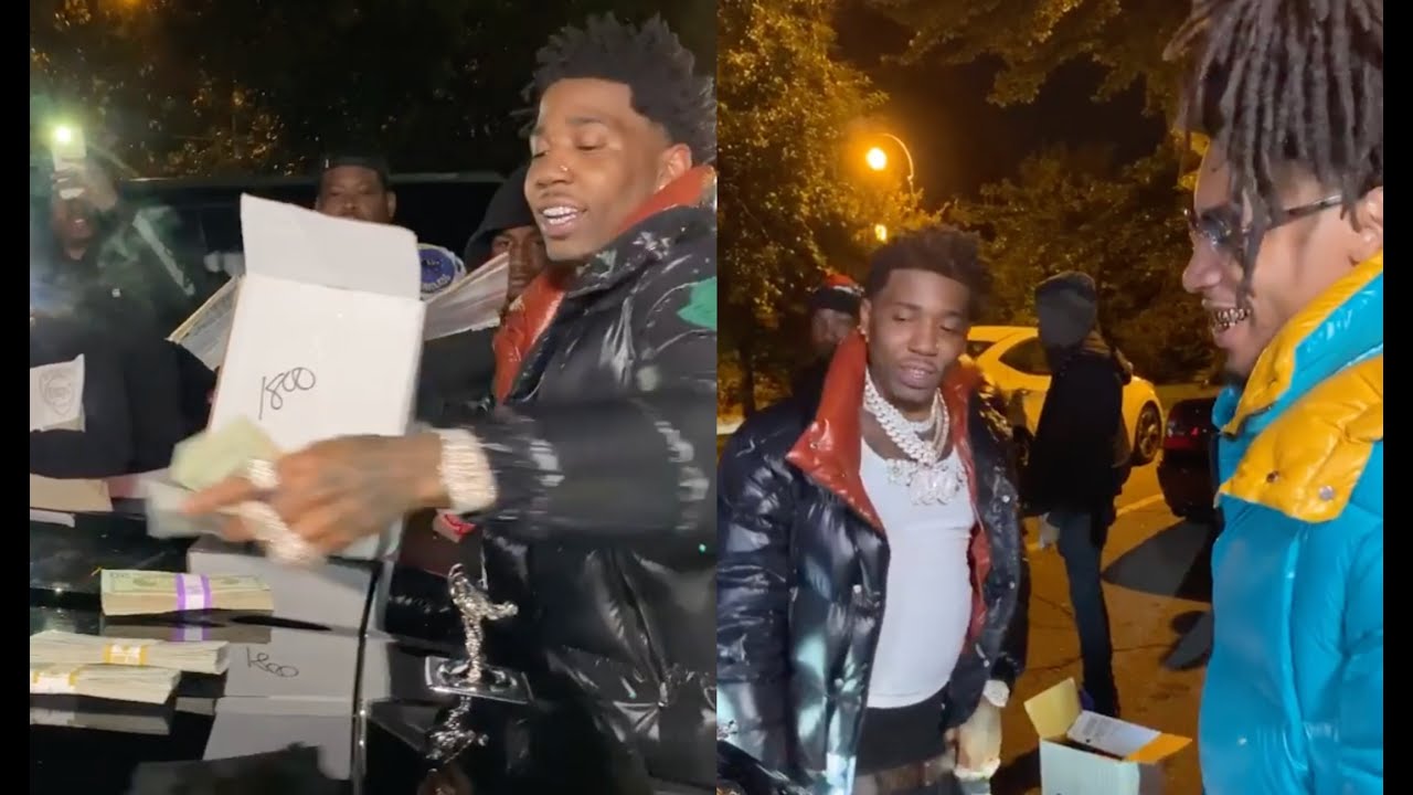 YFN Lucci Blesses Artist That Signed To Him $0 Gives Him Tons Of Cash And Rolls Royce