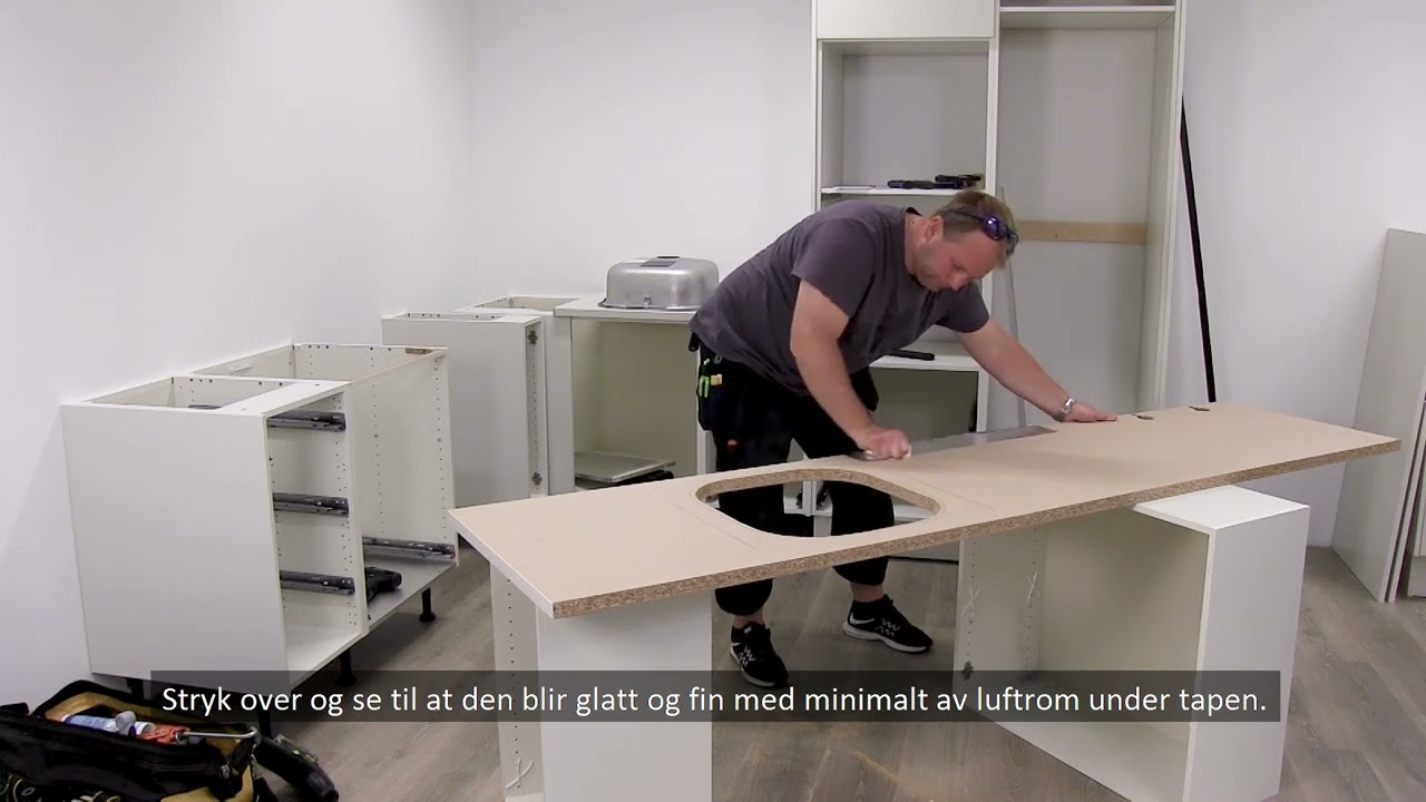 Sigdal kj&oslash;kken - Utskj&aelig;ring til oppvaskkum