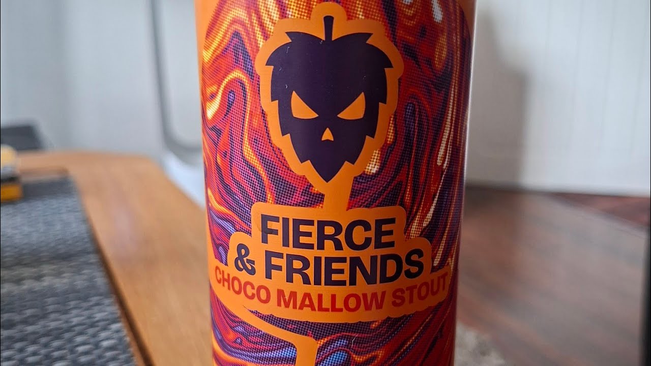 Fierce Brewery Cold Town Brewery Choco Mallow Stout 6% SCOTLAND 🏴󠁧󠁢󠁳󠁣󠁴󠁿