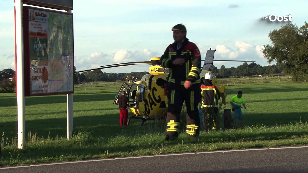 Ernstig ongeluk met fietser in Vriezenveen
