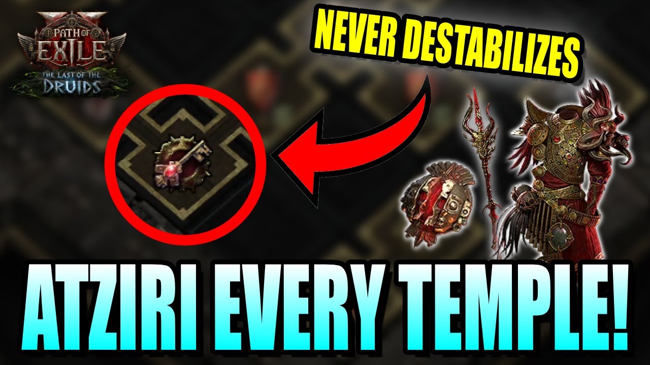 The Most Optimal Way to Farm Atziri EVERY Temple! | POE 2 The Fate of the Vaal