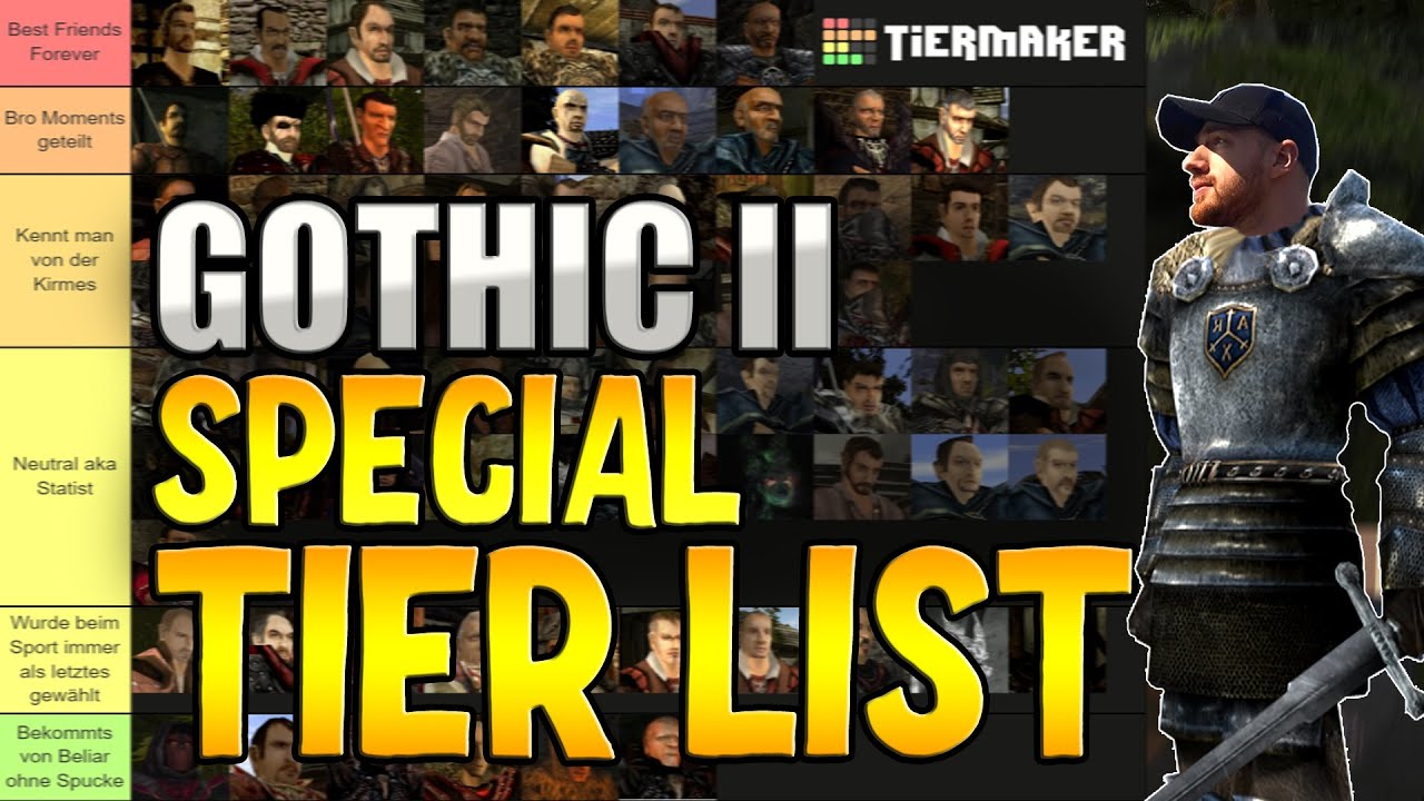Bullco, Skip und Dar sind absolute Lieblinge? - GOTHIC 2 TIER LIST