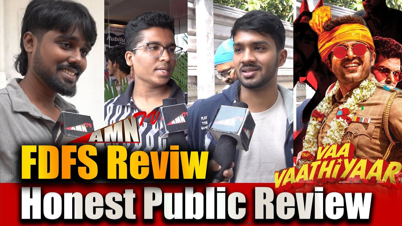🔥Vaa Vaathiyaar Public Review | Vaa Vaathiyaar Honest Review | Vaa Vaathiyaar FDFS