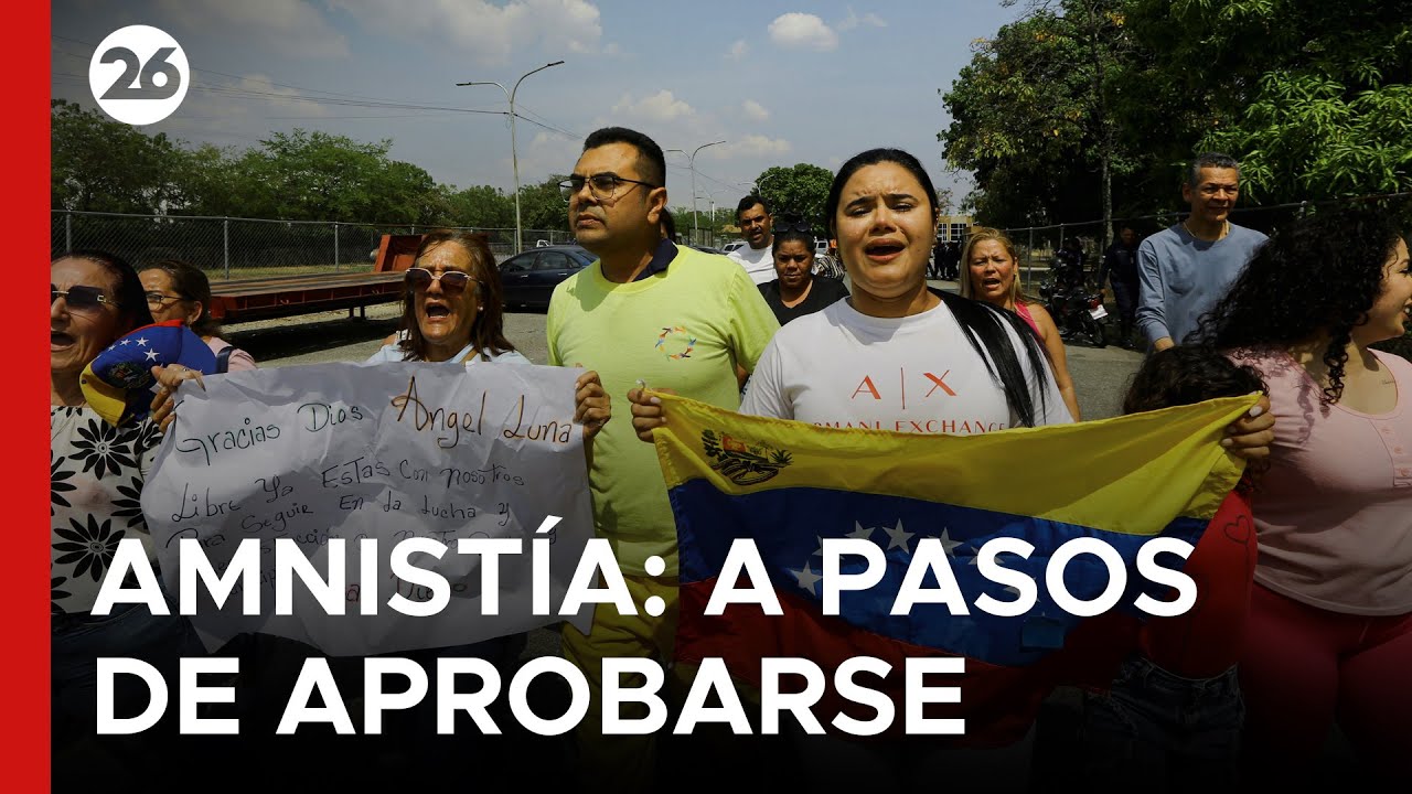 🇻🇪 VENEZUELA | Prometen liberar a los presos políticos si avanza la ley de amnistía
