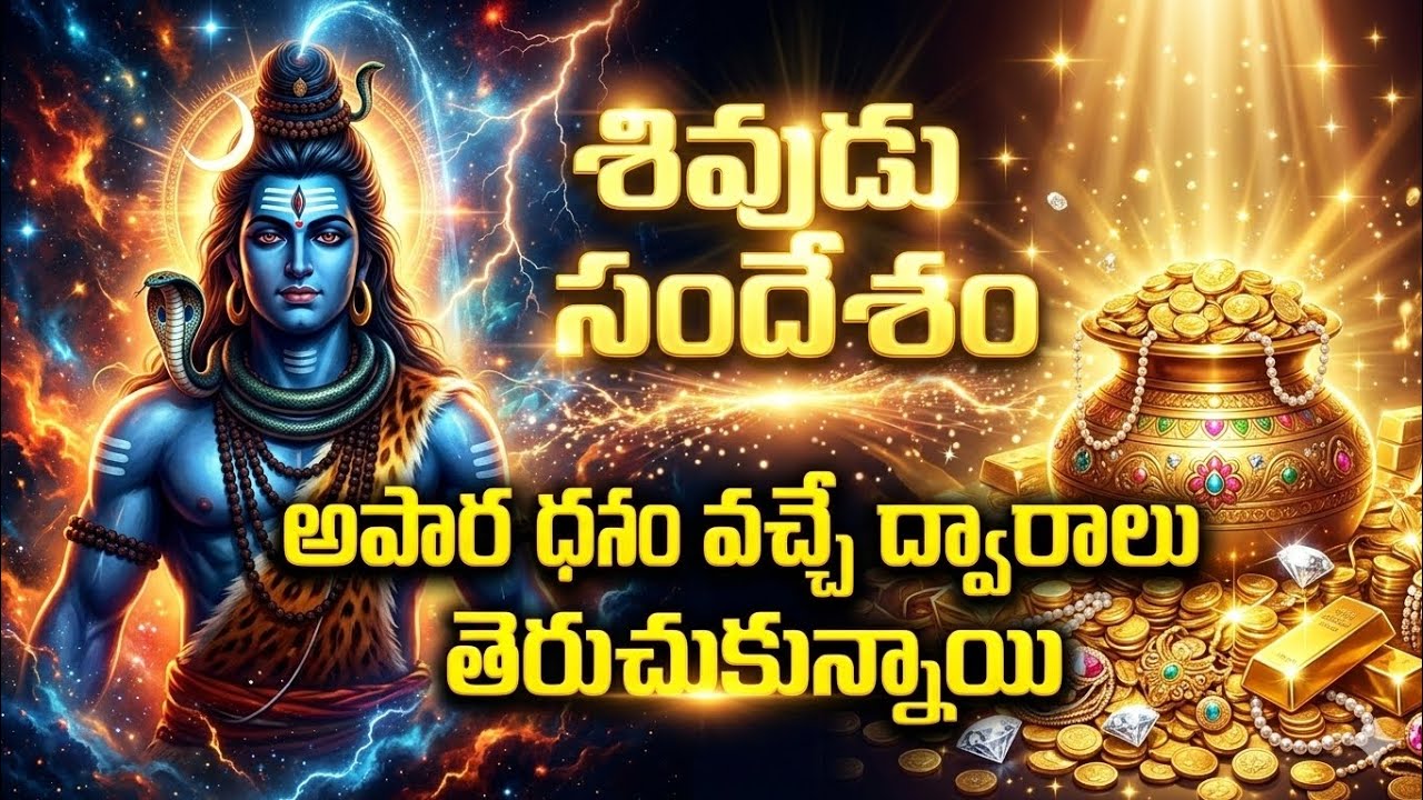 శివయ్య చెప్పిన ఈ సందేశం వింటే మీ ఇల్లు సకల సిరిసంపదలతో నిండుతుంది 🌺🙏🌺