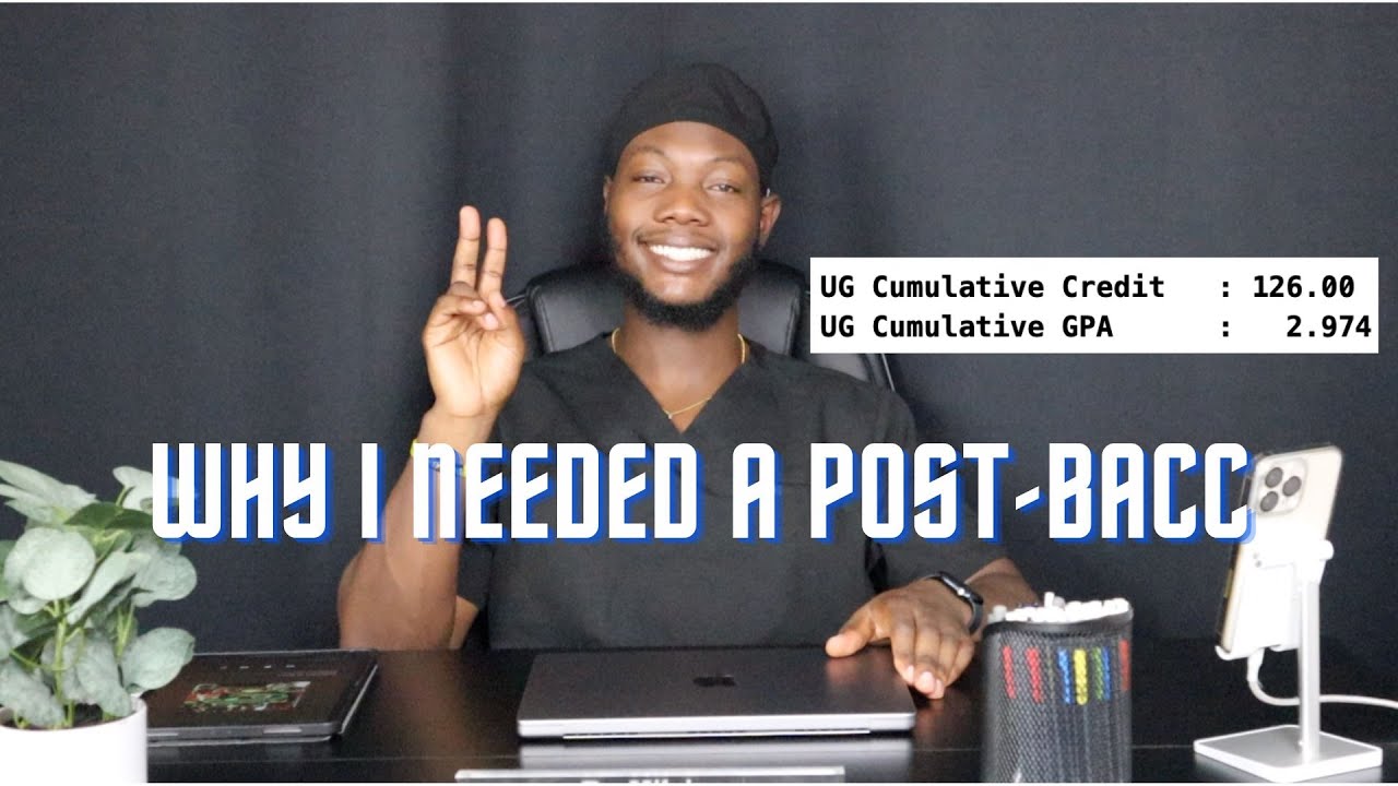 This Is Why You NEED A Post-Bacc Program Before Medical School or Dental School