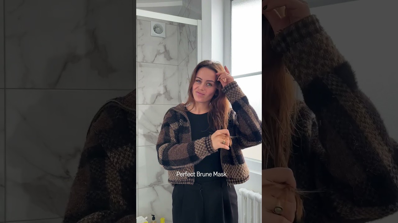 Elena aussi veut des reflets parfaits pour son brun avec le Perfect Brune Mask 🐻👀