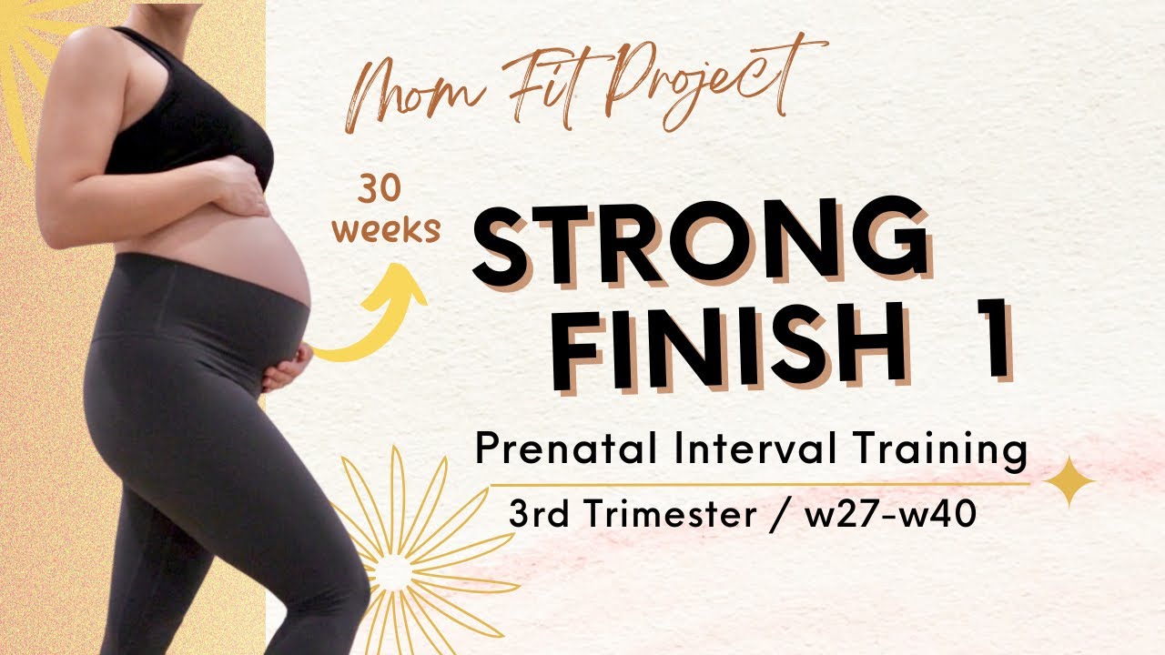 Session 5. Prenatal Interval Training (Fit Mom Project)