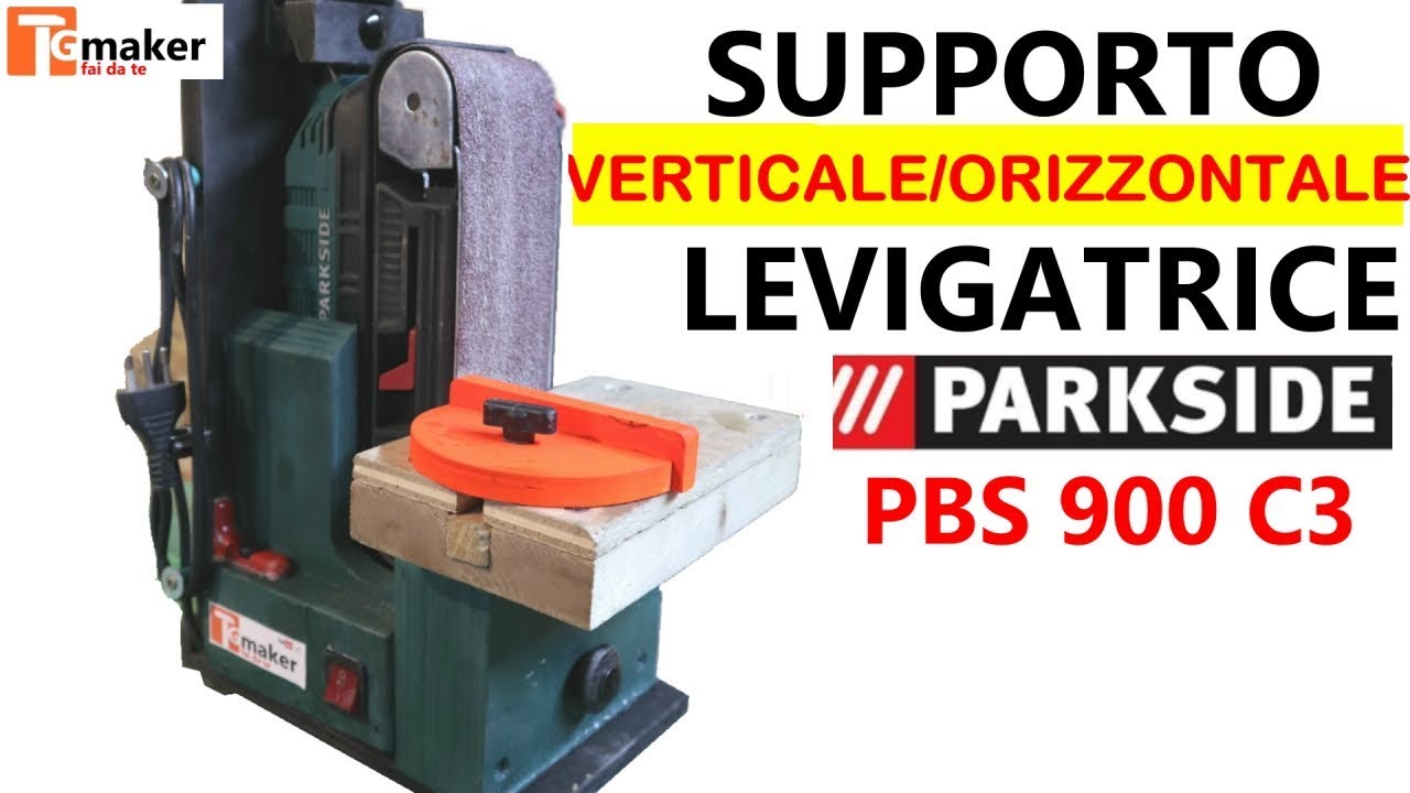 SUPPORTO  LEVIGATRICE A NASTRO PARKSIDE  PBS 900 C3 - FAI DA TE