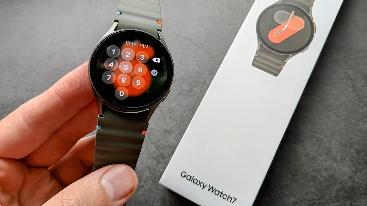 Reset PIN / Pattern Security Lock on Samsung Galaxy Watch 7