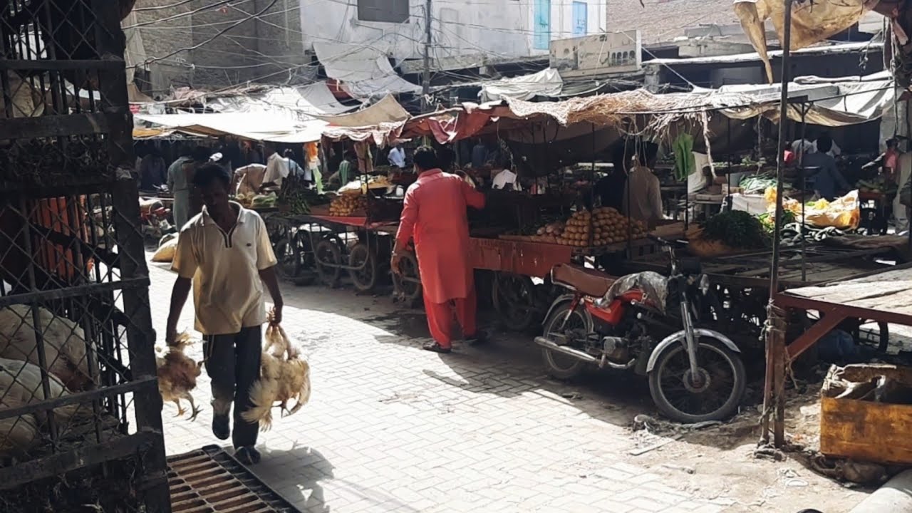 Vegetable Market Ghotki || Pakistan Streets And Roads ||
