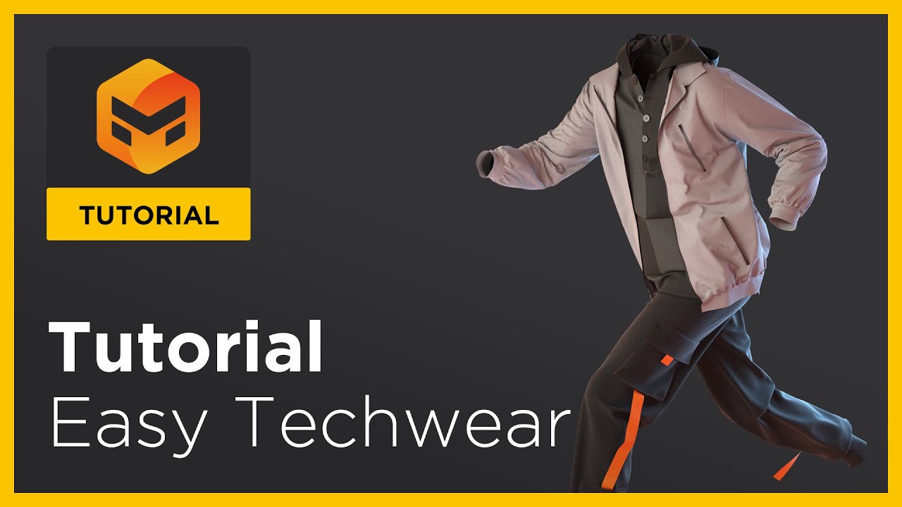 Урок Marvelous Designer 11: Easy Techwear