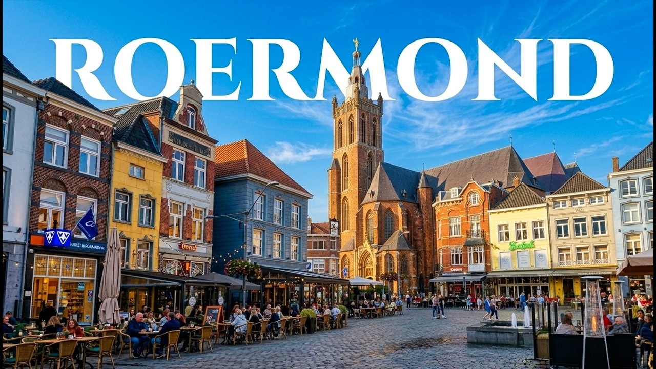 🇳🇱 ROERMOND | Самый НЕДООЦЕНЁННЫЙ город Нидерландов | Прогулка в 4K