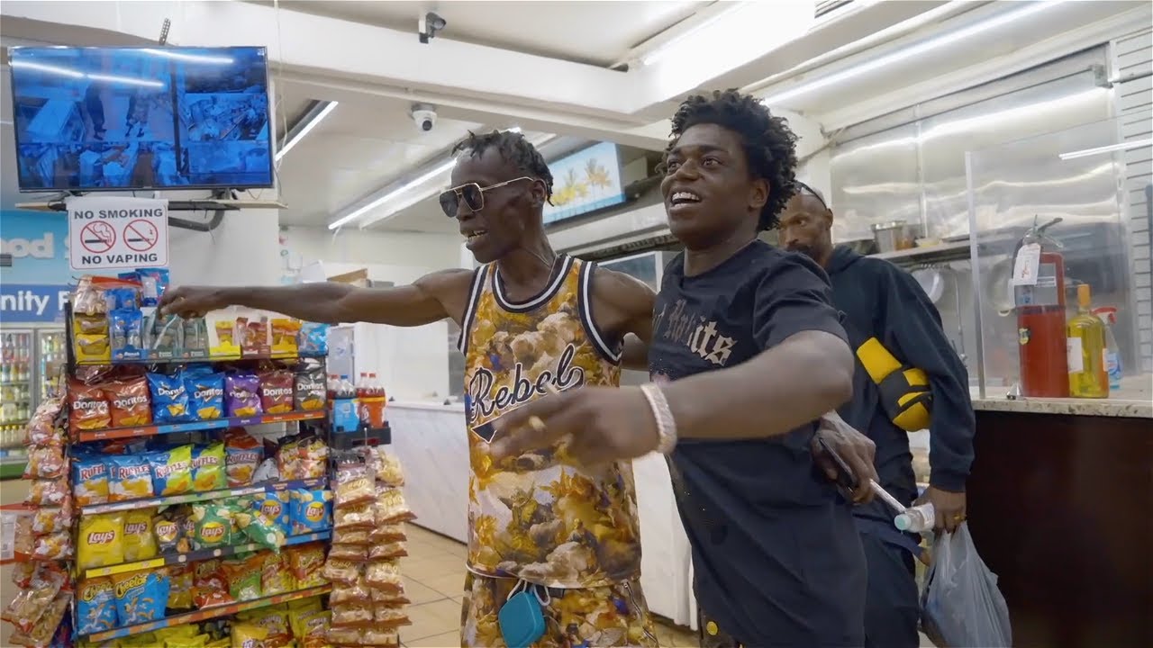 Check out the Behind the scenes of Kodak Black Lemme See music video in Pompano Beach