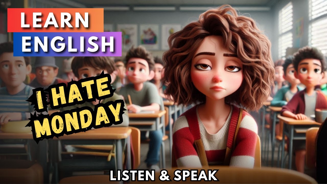 I Hate Mondays | Improve Your English | English Listening Skills - Speaking Skills