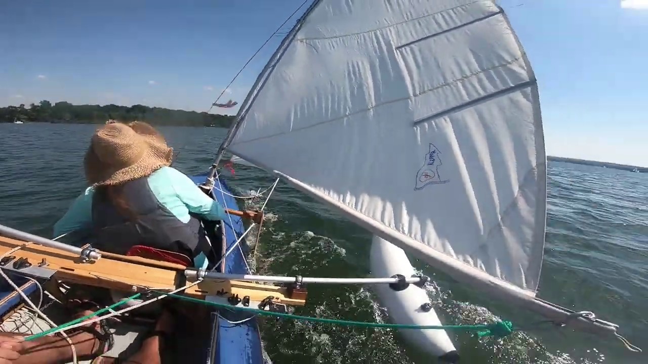 Faltboot Segel Treffen Ammersee 2020 in ⏳7 Minuten  (steigernden Spannungsbogen bis zum Untergang) ⚓