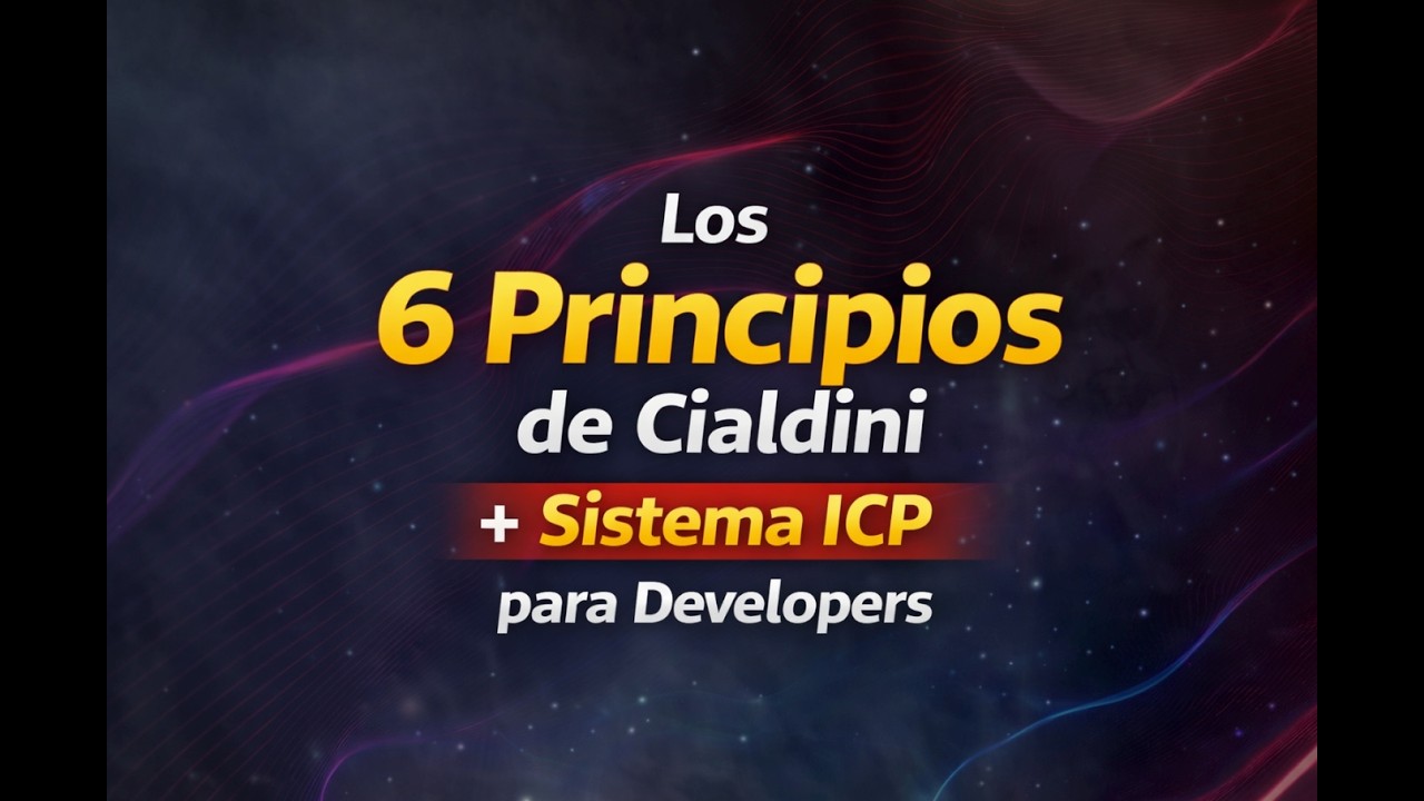 Los 6 Principios de Cialdini + Sistema ICP para Developers