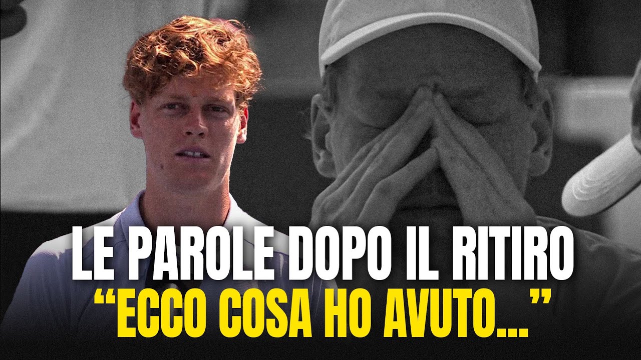 SINNER SPIEGA IL RITIRO A CINCINNATI: “VI DICO COSA MI È SUCCESSO”. LO SFOGO DELL’ITALIANO