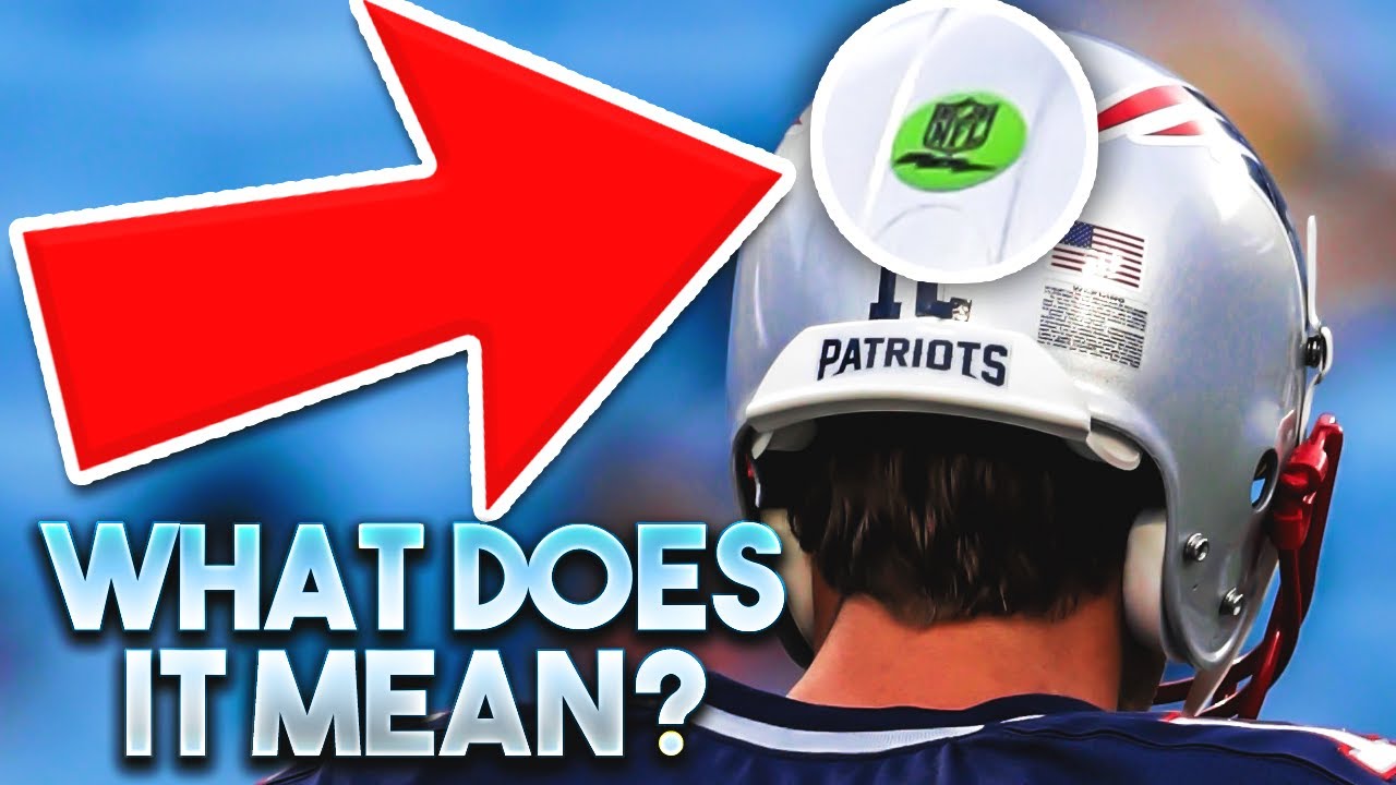 The REAL REASON Helmets in the NFL Have Those WEIRD Green Dots
