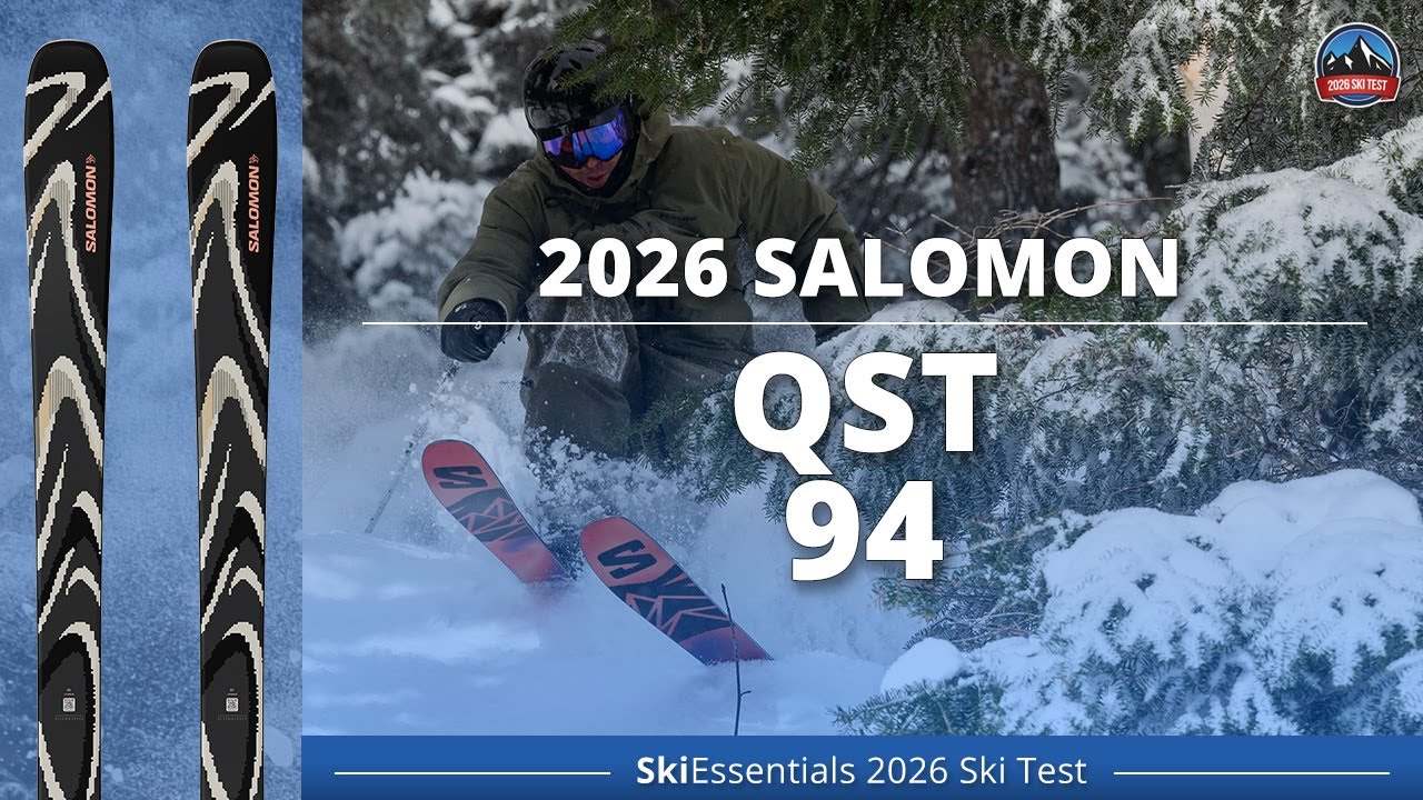 Обзор лыжных тестов 2026 Salomon QST 94 от SkiEssentials