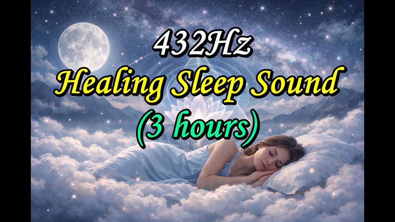 432Hz Healing Sleep Sound (3 hours)