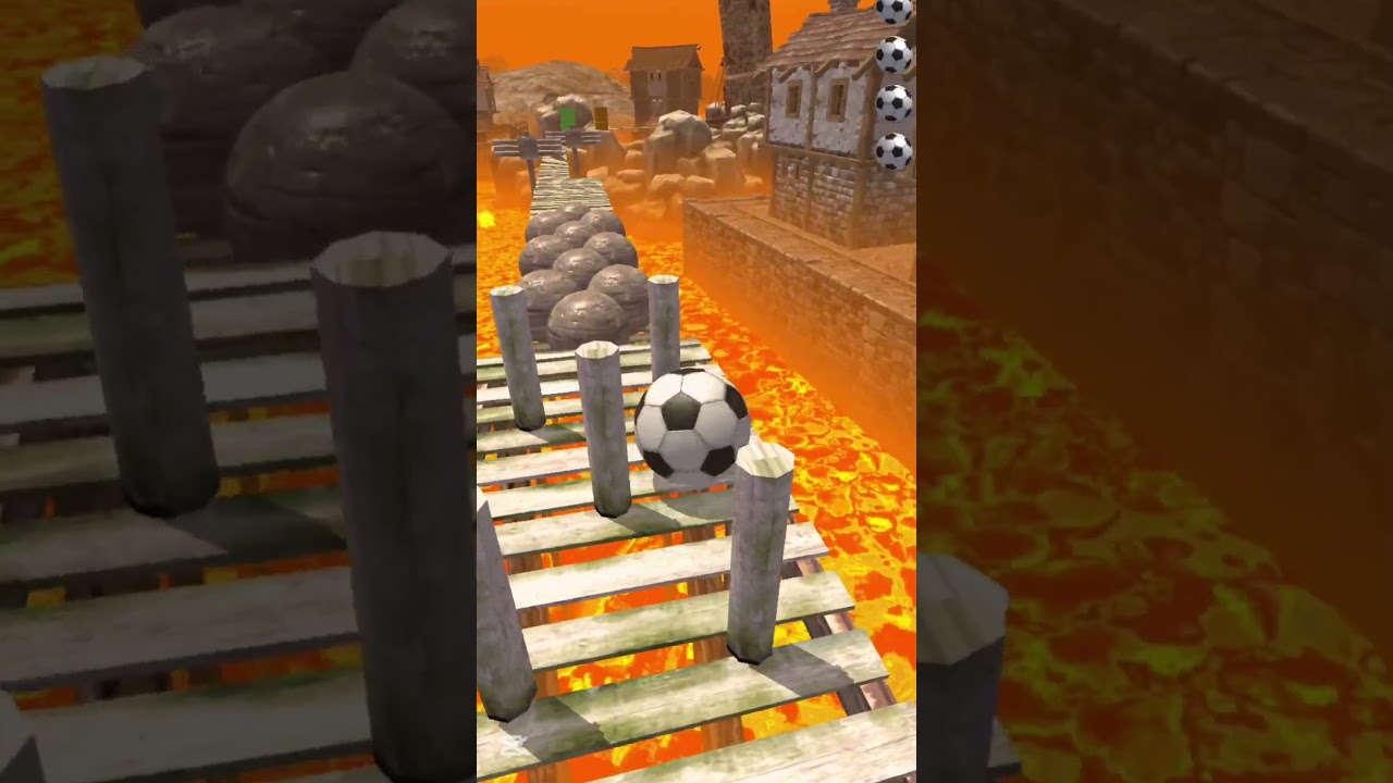 Rollance adventure balls: Be careful going down dangerous paths | Walkthrough