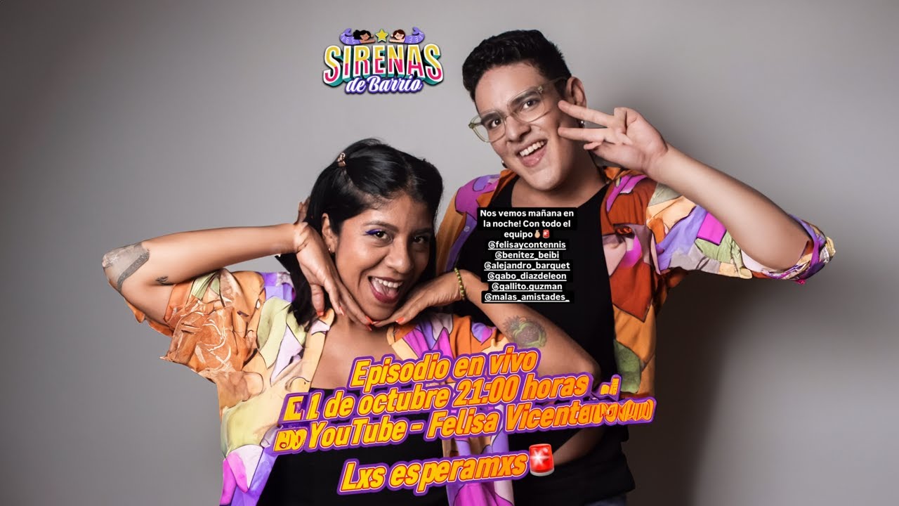 Primer  En vivo de Sirenas de Barrio