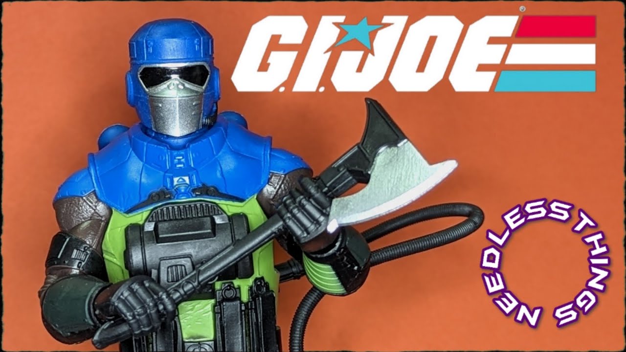 GI Joe Classified Series Mad Marauders Barbecue Needless Unboxing