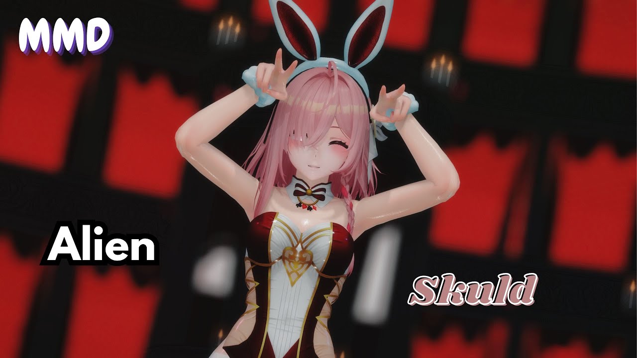 [ MMD/ Aether Gazer 】Alien (Skuld)