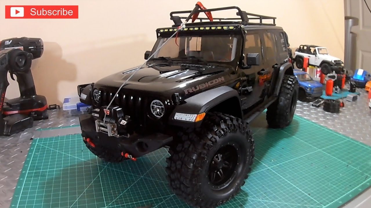 Axial SCX10 III Beast Body Build | Jeep JLU |Pro-line Flat Iron 1.9 XL G8 Tire | RC Car