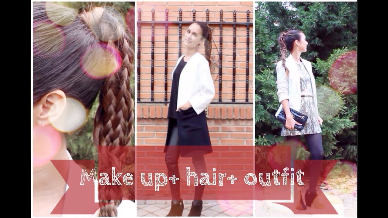 Maquillaje + Peinado + Outfit para las fiestas! ♥